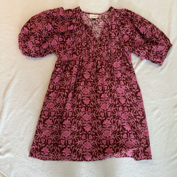 Universal Thread Dresses & Skirts - Universal Thread Pink and Burgundy Floral Dress